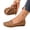 Khaki, variant on Flat Shoes for Women Dress Slip on Non Slip Loafers Spring Summer Business Walking Shoes Comfortable Closed Toe Orthopedic Shoes (Khaki)