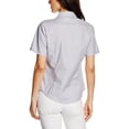 thumbnail image 2 of Fruit Of The Loom- Camisa de manga corta entallada Oxford para mujer (Gris Oxford), 2 of 2