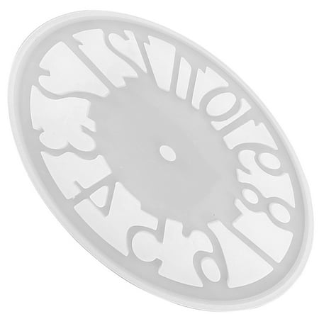 2 Count Crafts Making Mold Molds Mechanism Clock Hands White
