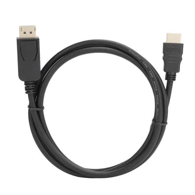 Cable DP a HDMI de resolución 4k para proyector, adaptador electrónico de red de ordenador, 30HZ