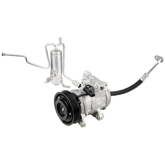 For Jeep Grand Cherokee 2002 2003 2004 OEM AC Compressor w/ A/C Drier - BuyAutoParts