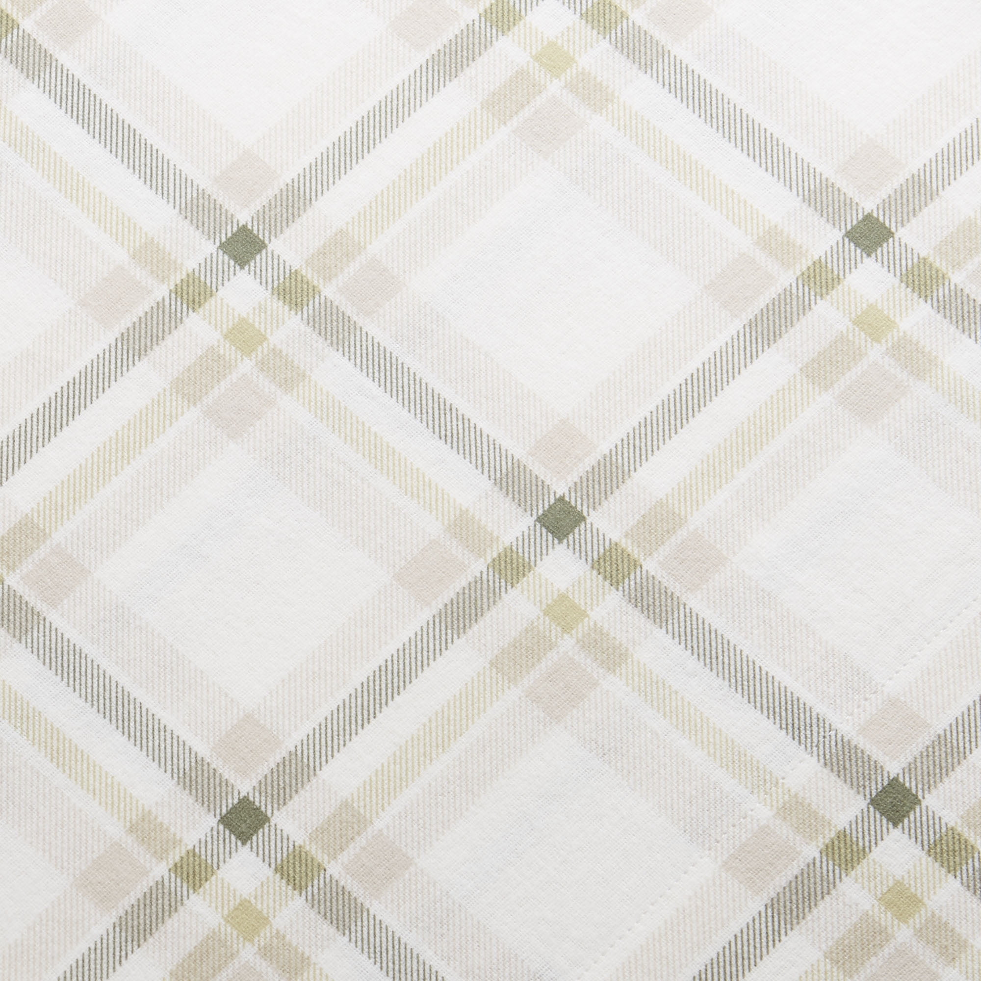 HOMETRENDS 4-Piece Aberdeen Plaid Flannel Sheet Set, Queen, 100% Cotton