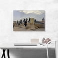 thumbnail image 2 of ARTCANVAS A Windy Day On The Pont Des Arts Canvas Art Print by Jean Beraud - Size: 26" x 18" (0.75" Deep), 2 of 9