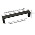 thumbnail image 2 of Modket MH1637 Traditional Classic Kitchen Cabinet Pull Handle — 5-3/8" Overall Length, 5" (128mm) Hole Centers, Oil Rubbed Bronze — 15 Packs, 2 of 4
