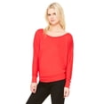 thumbnail image 4 of Bella + Canvas Ladies' Flowy Long-Sleeve Off Shoulder T-Shirt - 8850, 4 of 4