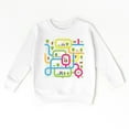 thumbnail image 3 of Leo The Truck Colorful Roads - Kids Toddler Graphic Sweatshirt, 3 of 10