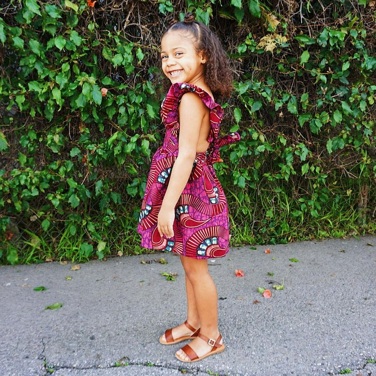 Rovga Fashion Dresses For Girls African Traditional Style Fly
