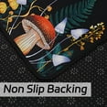 thumbnail image 2 of Mushroom Kitchen Mat Set of 2, Mushroom Kitchen Decor, Black Farmhouse Mushroom Kitchen Rugs, Mats for Kitchen Sink Floor, Kitchen Rugs and Mats Non-Skid Washable, Mushroom Kitchen Accessories Stuff, 2 of 6