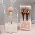 thumbnail image 6 of Clear Makeup Brush Holder Clear Bathroom Storage Case for Cosmetics, 6 of 20