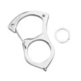 thumbnail image 1 of Llavero con agarre antideslizante, llavero portátil, herramienta para romper ventanas de coche (blanco) Likrtyny Accesorios para autos y motos, 1 of 9