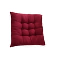 thumbnail image 3 of Hvmvliv Outdoor Chair Cushions Memory Foam Chair Pads Frosted Chair Cushion Dining Chair Cushion Office Home Seat Cushion Non-Slip(30x30cm) Red, 3 of 3