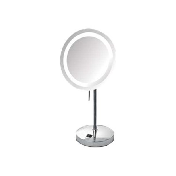 Sharper Image Slimline Series JRT950CL Makeup mirror chrome