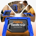 thumbnail image 3 of for iPad 6th/5th Generation Case 9.7 inch 2018/2017, 360 Rotating Shockproof Cover with Stand, Handle, Shoulder Strap, Blue, 3 of 7
