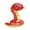 Rouge, variante sur Hearth & Gear 1 Pce Ornement Mascotte 2025 Année Chinoise du Cadeau pour Maison Magasin Restaurant Table Zodiaque Souvenir 20cm/8 Pouces Poupées à Chevilles Poupées Famille Poupées Souci de l'Eau Poupées Yeux Poupées