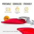 Happy Heat Bottle Electric Hot Water Bottle Rechargeable Heating Pad, Portable Hot Water Bag