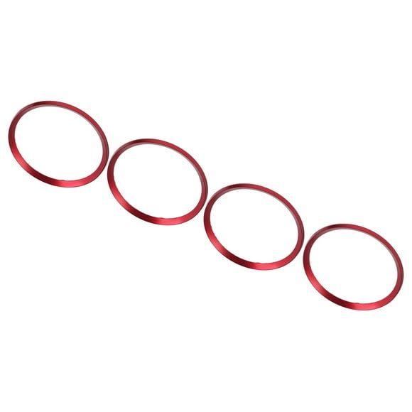 Hub Trim,4pcs Car Wheel Center Auto Accessories Hubcentric Rings Time-Tested Durability