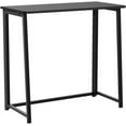 thumbnail image 2 of Folding Computer Desk, Small Writing Foldable Desk 31.5", Space-Saving Laptop Table, Easy Assemble Workstation for Home Office,Black, 2 of 11