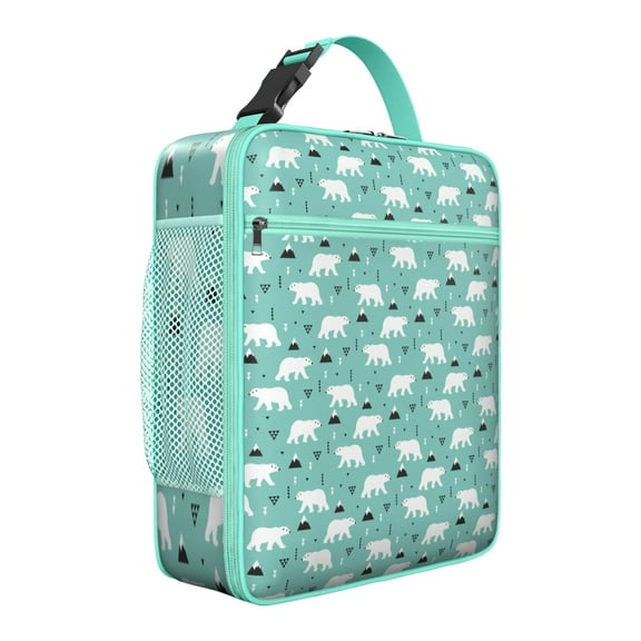 Premium Insulated Bear Lunch Box for Men & - Reusable Lunch Bag with,Hour Temperature Retention, Compact & Lightweight Design for Office, Work, Picnic, Travel - Durable Lunch Tote for Adults.