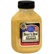 Silver Spring Horseradish Mustard, 9.5 oz (Pack of 9)