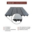 thumbnail image 4 of Piso deck "Ladrillo", tipo madera 11pz de 30x30cm, 1m2, piso para jardin,Uso interior y exterior/ Decoración para muro, techo y piso. PANEL DECORATIVO LADRILLO, 4 of 6