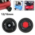 thumbnail image 4 of Air Compressor Accessories Caster Wheels 5Inch Shock Absorption Non-Slip Silent 16mm with Red Lid, 4 of 4