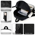 thumbnail image 4 of ends Logo Shoulder Backpack School Bag Bookbag Multipurpose Laptop Backpack, 4 of 5