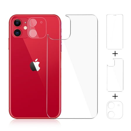 Beeyoka [3 Pack] iPhone 11 Screen Protector, iPhone 11 Camera Protector,Front and Back Screen Protector Tempered Glass