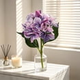 thumbnail image 6 of Hydrangea Artificial Flowers, Ongmies Silk Fake Flowers for Home Bathroom Office Table Centerpiece Shelf Decorations, 6 of 8