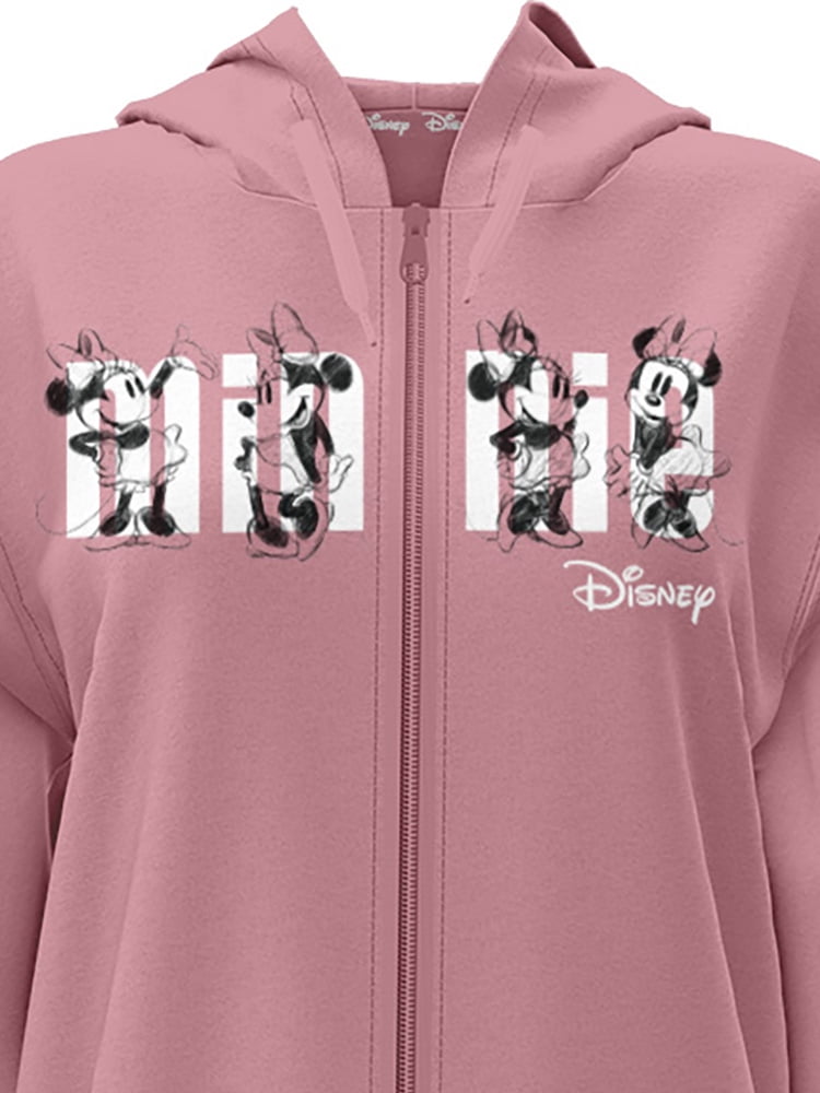 s-l400.jpg Y2K Disney Minnie Mouse All Over Print Zip Up main image 1