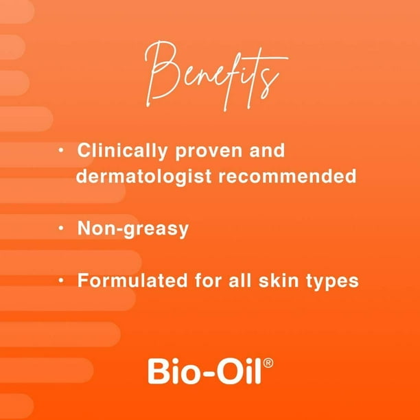 Huile de soin Bio-Oil, 6,7 onces (200 ml), correcteur d'huile