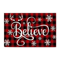 BJUTIR Christmas Doormat Personalized Front Door Decoration Christmas Decoration 40 X 60 Cm Holiday Decor