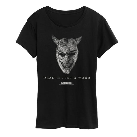 The Black Phone - Dead Is Just a Word - Women's Short Sleeve Graphic T-Shirt