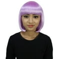thumbnail image 3 of HPO AdultWomen's Bob Wig | Cosplay Party Halloween Wig | Multiple Color Options | Premium Breathable Capless Cap, 3 of 105