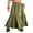Green, variant on Licupiee Grunge Skirt y2k Aesthetic Fairycore Lace Patchwork Long Skirts Vintage Women A Line Pleated Skirt Streetwear