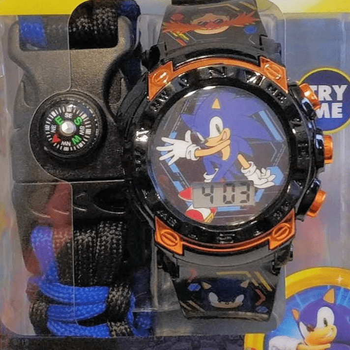 Digitaal horloge Kids Licensing Sonic The Hedgehog