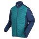 thumbnail image 3 of Regatta - Chaqueta Clumber III de Aislado para Hombre (Verde Pacífico, Azul Almirante), 3 of 6