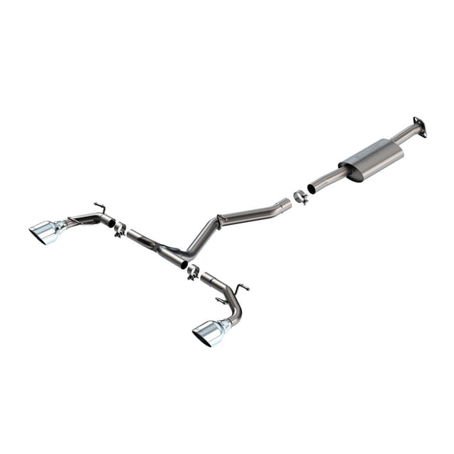 Borla 140909 S Type Back Exhaust System Fits 22 24 Fits/For Brz Gr86