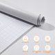 thumbnail image 5 of IDEANATEGRATE White Self Sticking Wallpaper Peel and Stick Thick Waterproof Smooth for Home Walls, 5 of 6