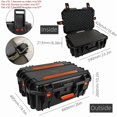 thumbnail image 3 of Large Capacity Tool box with wheels Professional Instrument Tool Box hard case Tool bag wheeled pelican case Tool box 鞚措彊鞁濌车甑暔 495mm No pull rod, 3 of 6