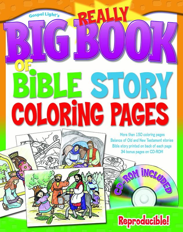 The Really Big Book Of Bible Story Coloring Pages (with CD-ROM) - Walmart.com - Walmart.com The Really Big Book Of Bible Story Coloring Pages (with CD-ROM) - Walmart.com - Walmart.com