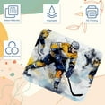thumbnail image 3 of Ice Hockey Printed Gaming Mousepad Desk Mat, Non-Slip Rubber Bottom Mouse Mat 8.3x9.8 Inch - Suitable for Office and Gaming, 3 of 6
