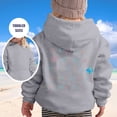 thumbnail image 2 of Tanghaowl Kids Hoodies Girl Hoodie Long Sleeve Soft Sweatshirt Graphic Hoody Kids Cute Pullovers Top Clothes for Girls with Cute Print Grey 3-4 Years, 2 of 5