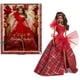 thumbnail image 1 of Barbie 2024 Holiday Barbie Dolls, Seasonal Collector Toy, Barbie Signature, Plaid Gown with Red Bow, Displayable Packaging, Light Brown Hair, 1 of 5