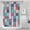 White-196, variant on Waterproof Boho Style Shower Curtain 72x72 Inch Bohemian Colorful Floral Shower Curtains for Bathroom Hotel Home Decor with 12 Hooks