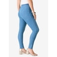 thumbnail image 3 of Roaman's Women's Plus Size Petite Plus Size Comfort Stretch Slim Leg Jean, 3 of 6
