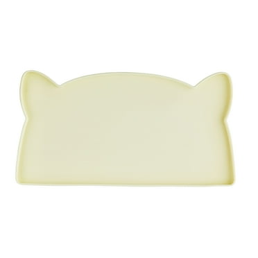 Vibrant Life Silicone Cat Feeding Mat, Beige, 17.5" x 9"
