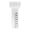 White1, variant on High Borosilicate Glass Rain Gauge, Clear Test Tube Rain Measure with Scale, Scratch Resistant Rain Meter for Garden, Lawn, Yard, Meteorology Hobby, 1 Pack