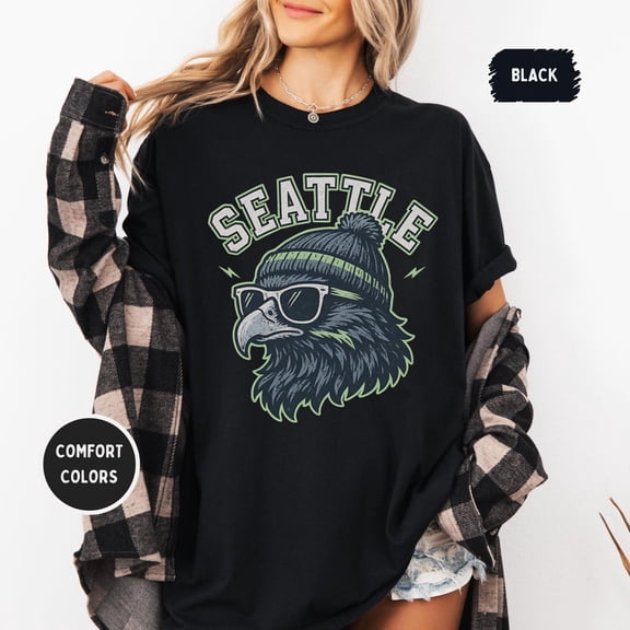 Velto Retro Seattle Football T-shirt, Vintage Seattle Shirt, Seattle Tee, Seattle Football Fan Gift, Seattle Sports Apparel All Size S-5XL