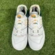 thumbnail image 3 of New Balance Trainers Mens Sz UK 8.5 550 White Green Yellow Leather Casual Shoes, 3 of 6