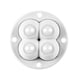 thumbnail image 2 of Mini Ruedas Giratorias 4 Uds. Mini ruedas giratorias sin ruido ruedas pequeñas autoadhesivas (perla de pegamento blanco) Hugtrwg Libre de BPA, 2 of 6